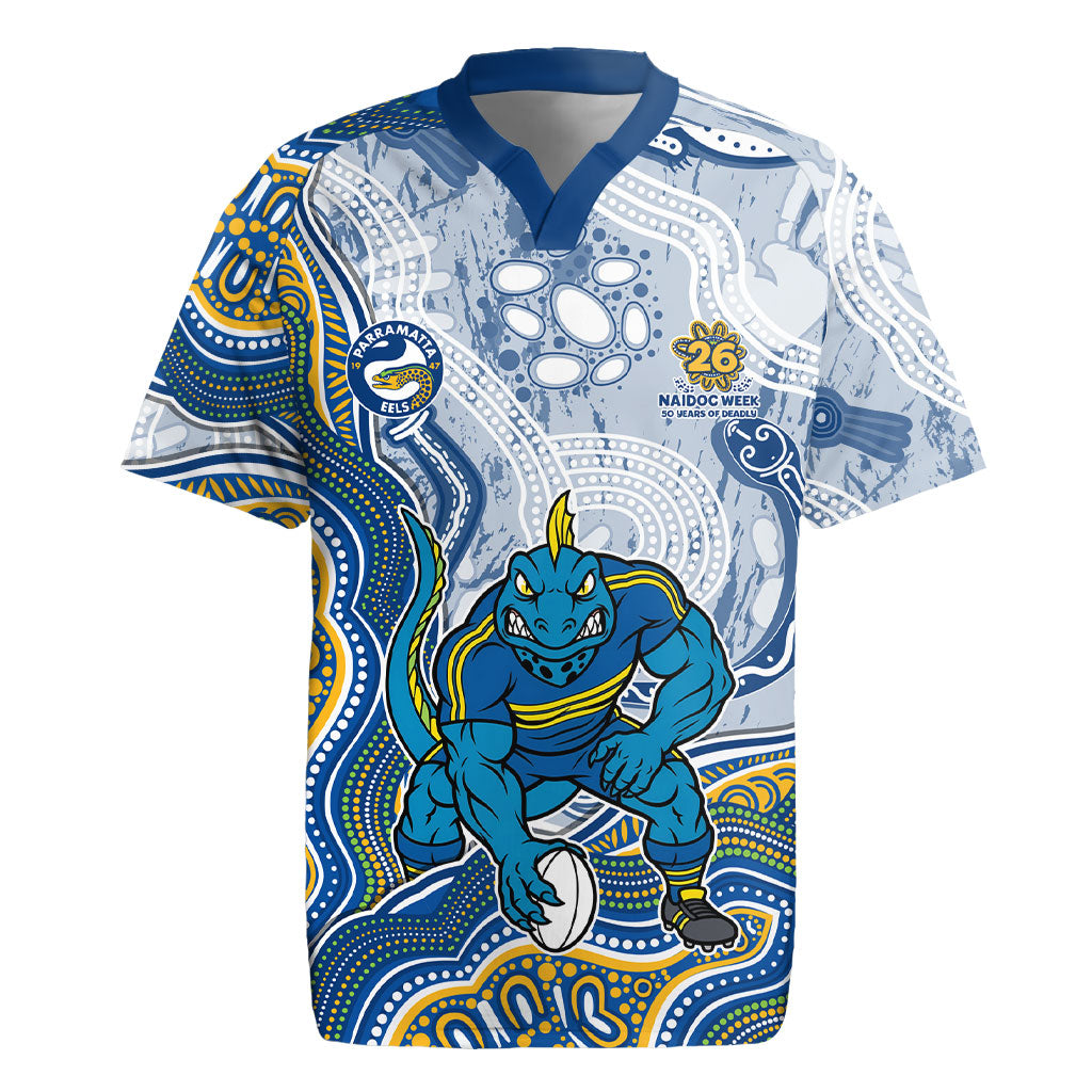 Parramatta Eels NAIDOC Week 2026 Rugby Jersey First Nations of Australia Aboriginal Mascot Rugby