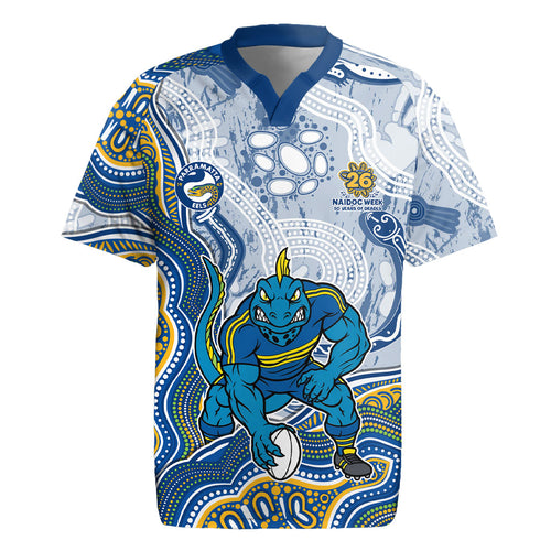 Parramatta Eels NAIDOC Week 2026 Rugby Jersey First Nations of Australia Aboriginal Mascot Rugby