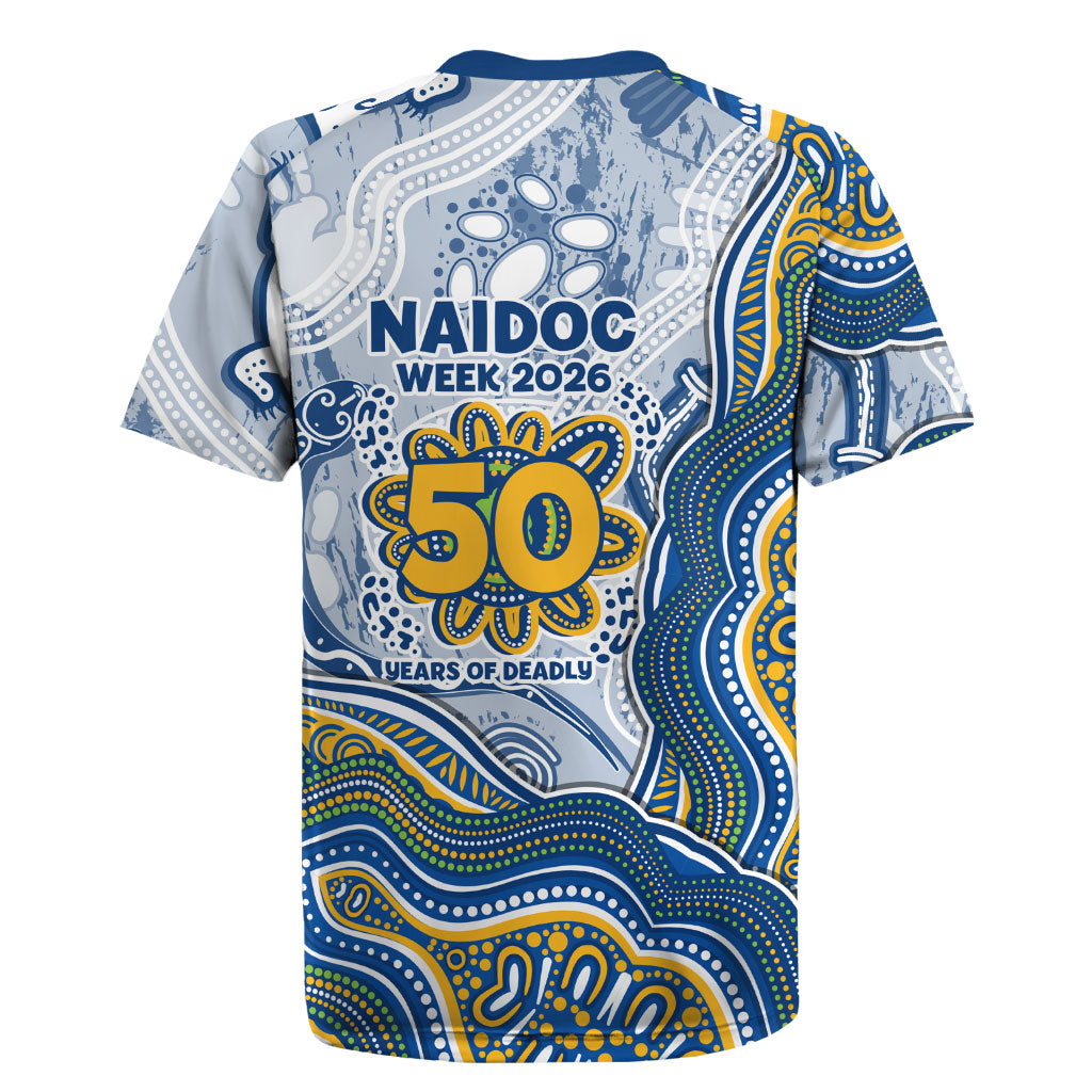 Parramatta Eels NAIDOC Week 2026 Rugby Jersey First Nations of Australia Aboriginal Mascot Rugby