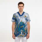 Parramatta Eels NAIDOC Week 2026 Scrub Top First Nations of Australia Aboriginal Mascot Rugby