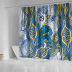 Parramatta Eels NAIDOC Week 2026 Shower Curtain First Nations of Australia Aboriginal Mascot Rugby