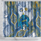 Parramatta Eels NAIDOC Week 2026 Shower Curtain First Nations of Australia Aboriginal Mascot Rugby