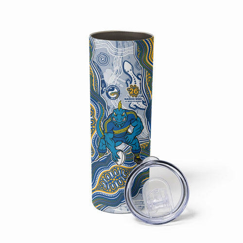 Parramatta Eels NAIDOC Week 2026 Skinny Tumbler First Nations of Australia Aboriginal Mascot Rugby