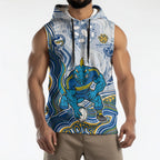 Parramatta Eels NAIDOC Week 2026 Sleeveless Hoodie First Nations of Australia Aboriginal Mascot Rugby
