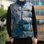 Parramatta Eels NAIDOC Week 2026 Sleeveless Puffer Jacket First Nations of Australia Aboriginal Mascot Rugby