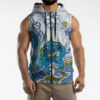 Parramatta Eels NAIDOC Week 2026 Sleeveless Zip Hoodie First Nations of Australia Aboriginal Mascot Rugby
