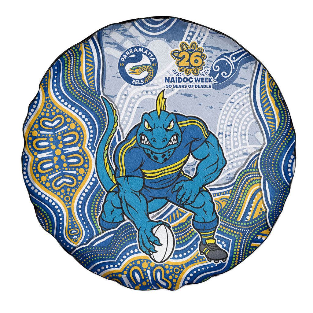 Parramatta Eels NAIDOC Week 2026 Spare Tire Cover First Nations of Australia Aboriginal Mascot Rugby