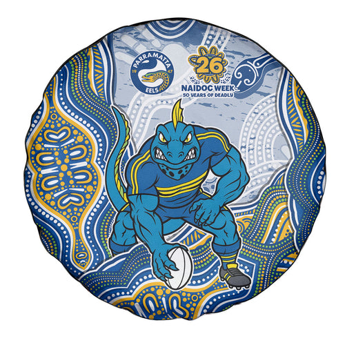 Parramatta Eels NAIDOC Week 2026 Spare Tire Cover First Nations of Australia Aboriginal Mascot Rugby