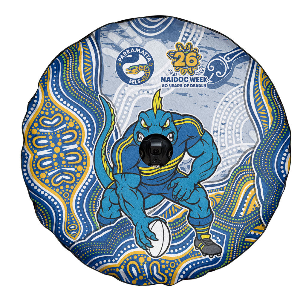 Parramatta Eels NAIDOC Week 2026 Spare Tire Cover First Nations of Australia Aboriginal Mascot Rugby