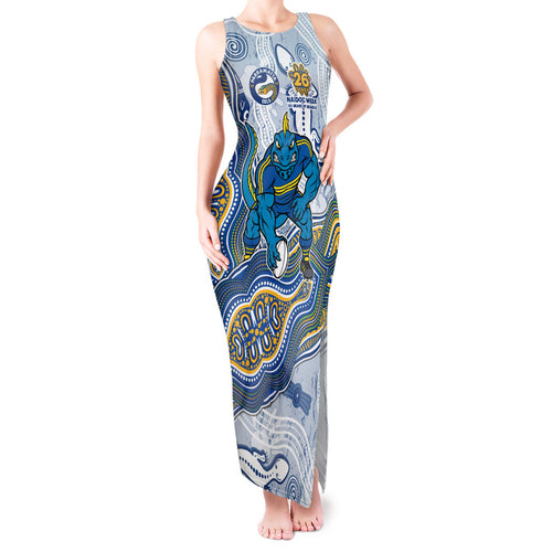 Parramatta Eels NAIDOC Week 2026 Tank Maxi Dress First Nations of Australia Aboriginal Mascot Rugby