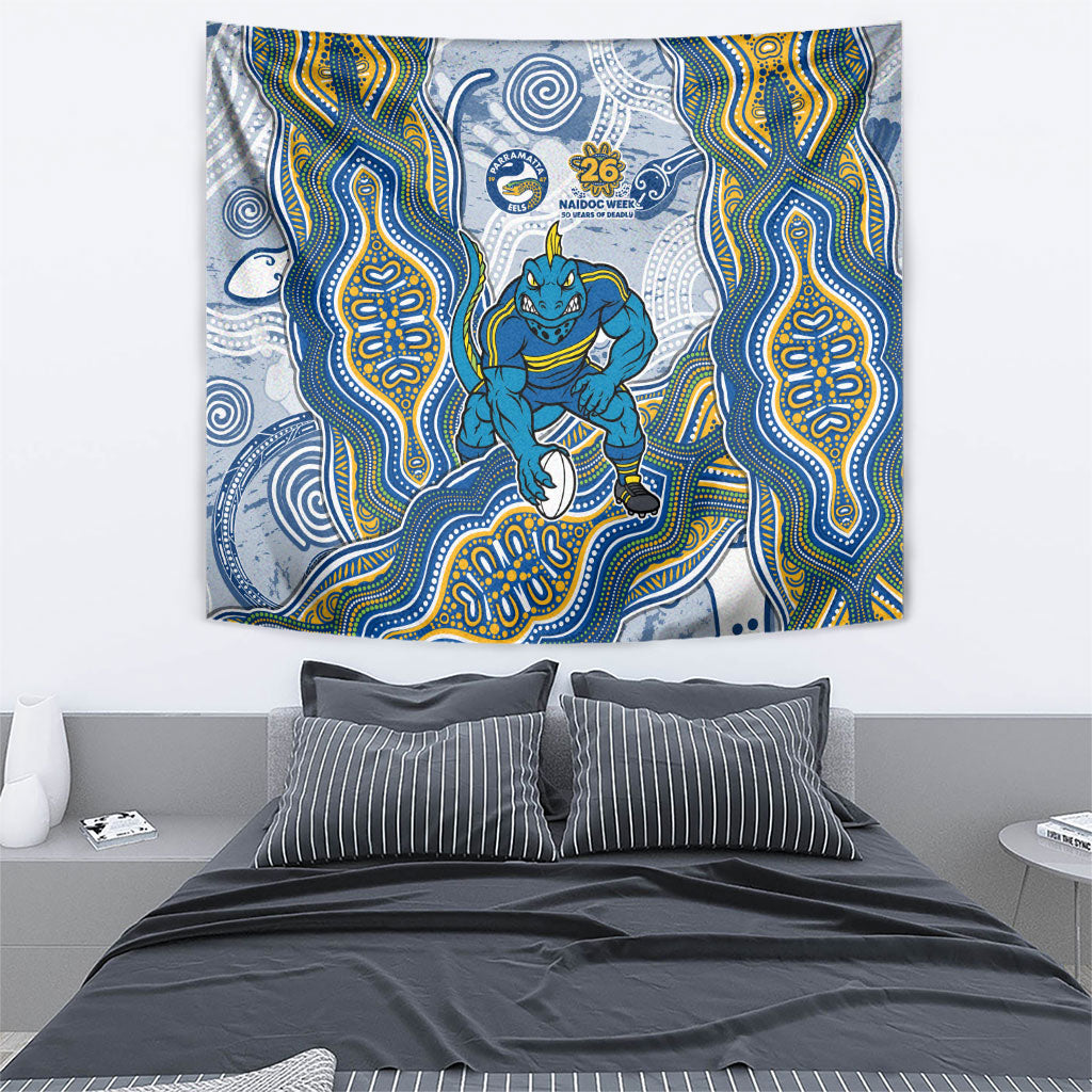 Parramatta Eels NAIDOC Week 2026 Tapestry First Nations of Australia Aboriginal Mascot Rugby