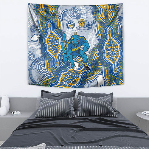 Parramatta Eels NAIDOC Week 2026 Tapestry First Nations of Australia Aboriginal Mascot Rugby