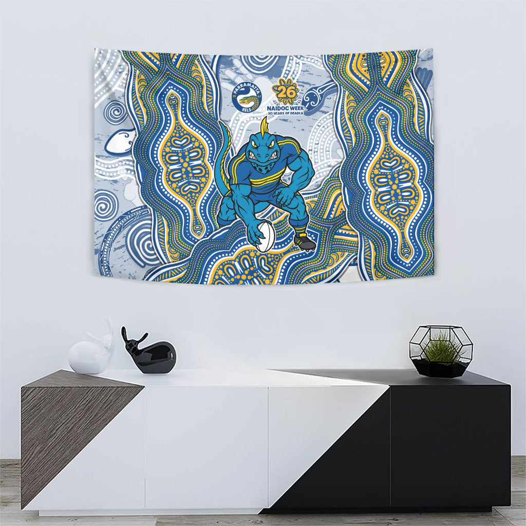 Parramatta Eels NAIDOC Week 2026 Tapestry First Nations of Australia Aboriginal Mascot Rugby