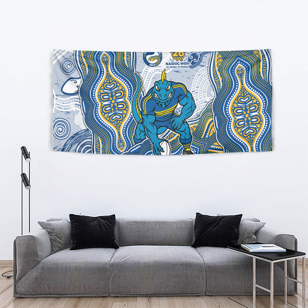 Parramatta Eels NAIDOC Week 2026 Tapestry First Nations of Australia Aboriginal Mascot Rugby