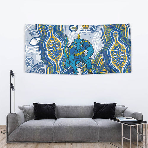 Parramatta Eels NAIDOC Week 2026 Tapestry First Nations of Australia Aboriginal Mascot Rugby