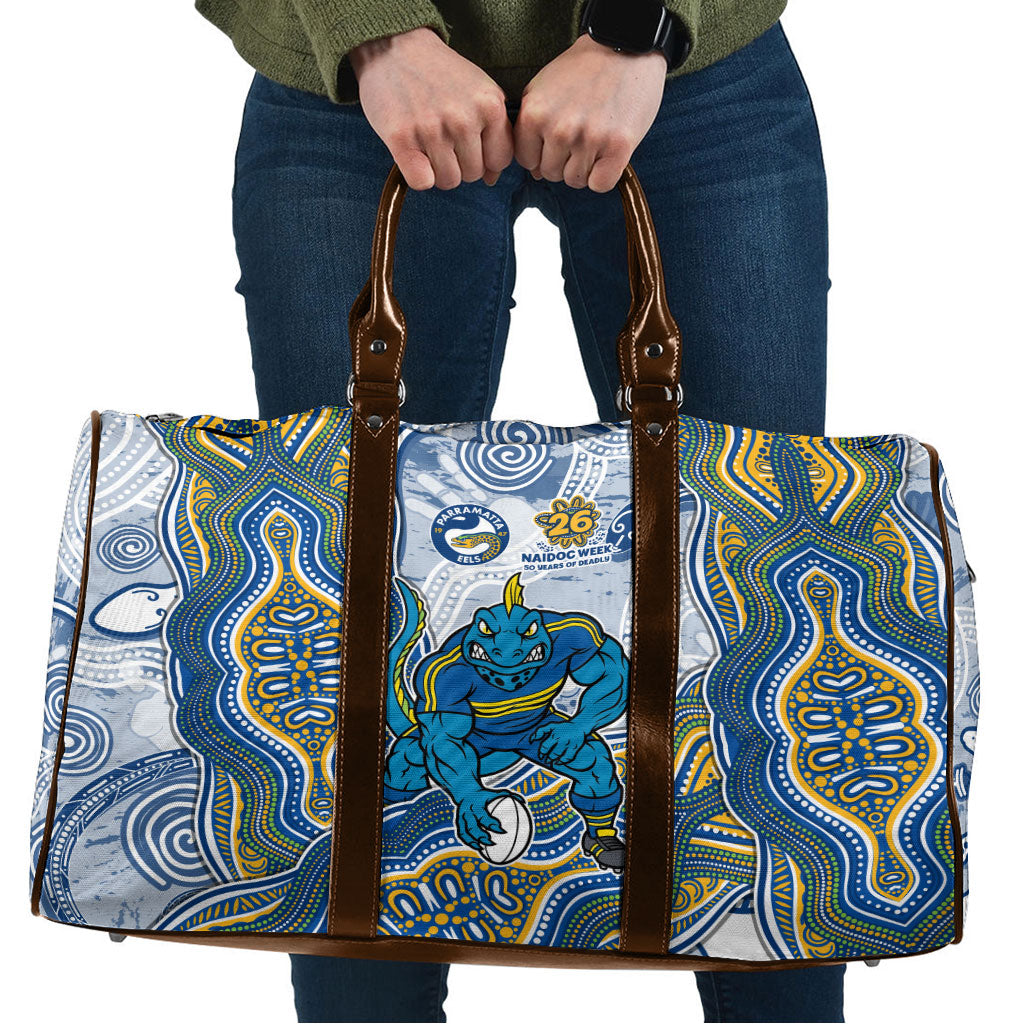 Parramatta Eels NAIDOC Week 2026 Travel Bag First Nations of Australia Aboriginal Mascot Rugby