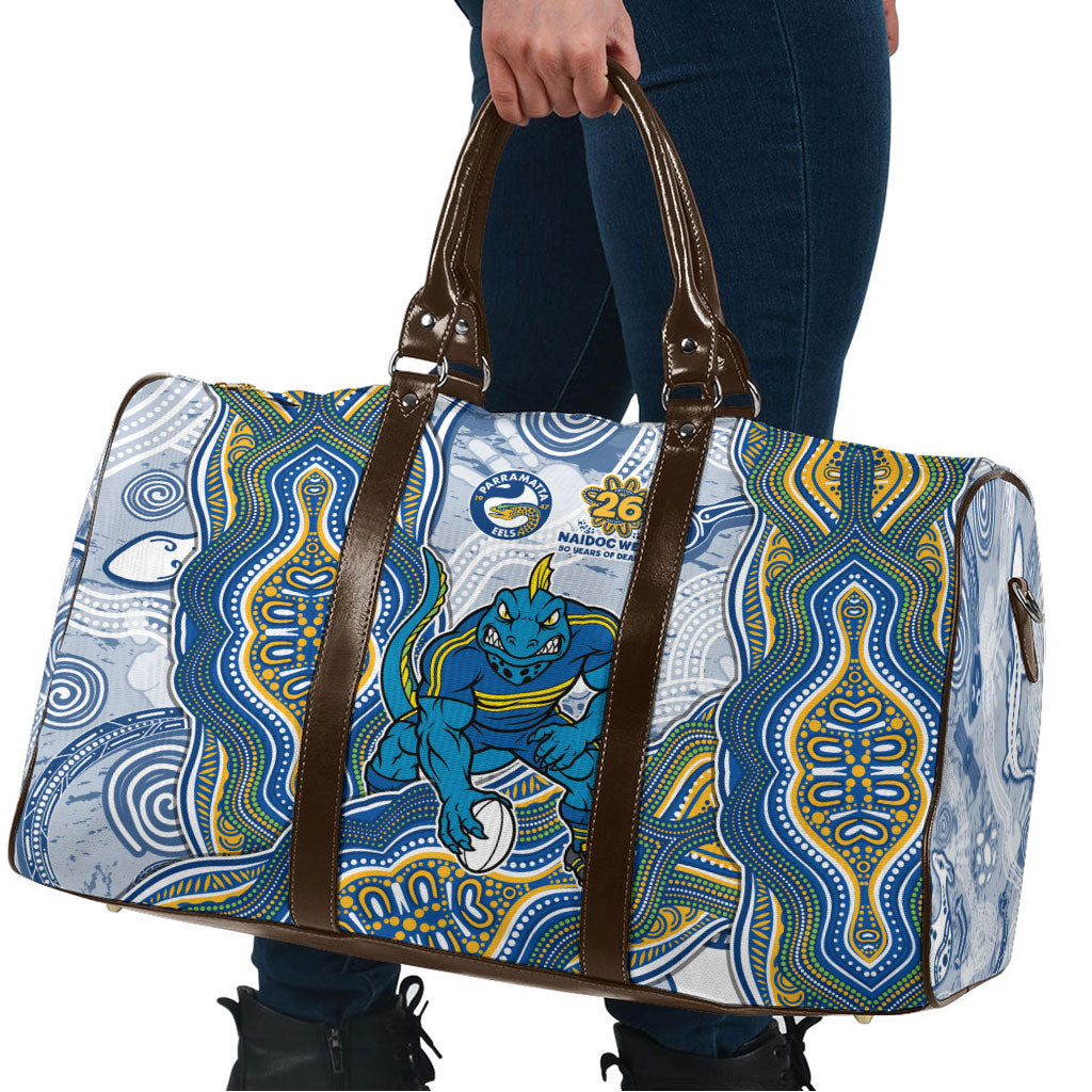 Parramatta Eels NAIDOC Week 2026 Travel Bag First Nations of Australia Aboriginal Mascot Rugby