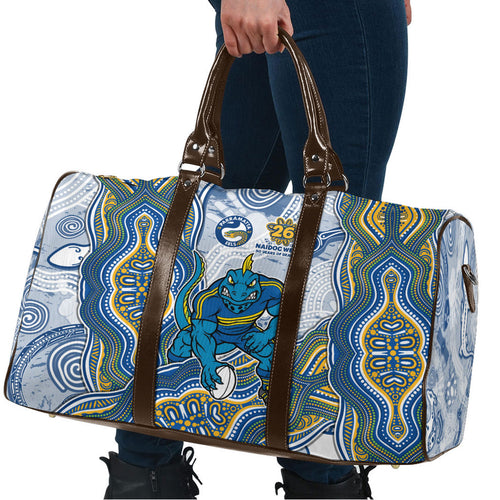 Parramatta Eels NAIDOC Week 2026 Travel Bag First Nations of Australia Aboriginal Mascot Rugby