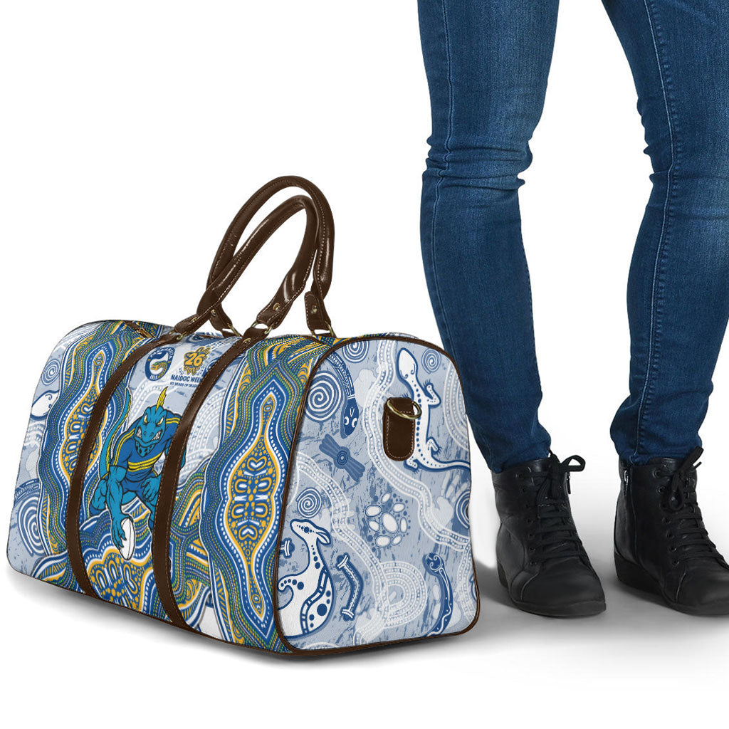 Parramatta Eels NAIDOC Week 2026 Travel Bag First Nations of Australia Aboriginal Mascot Rugby