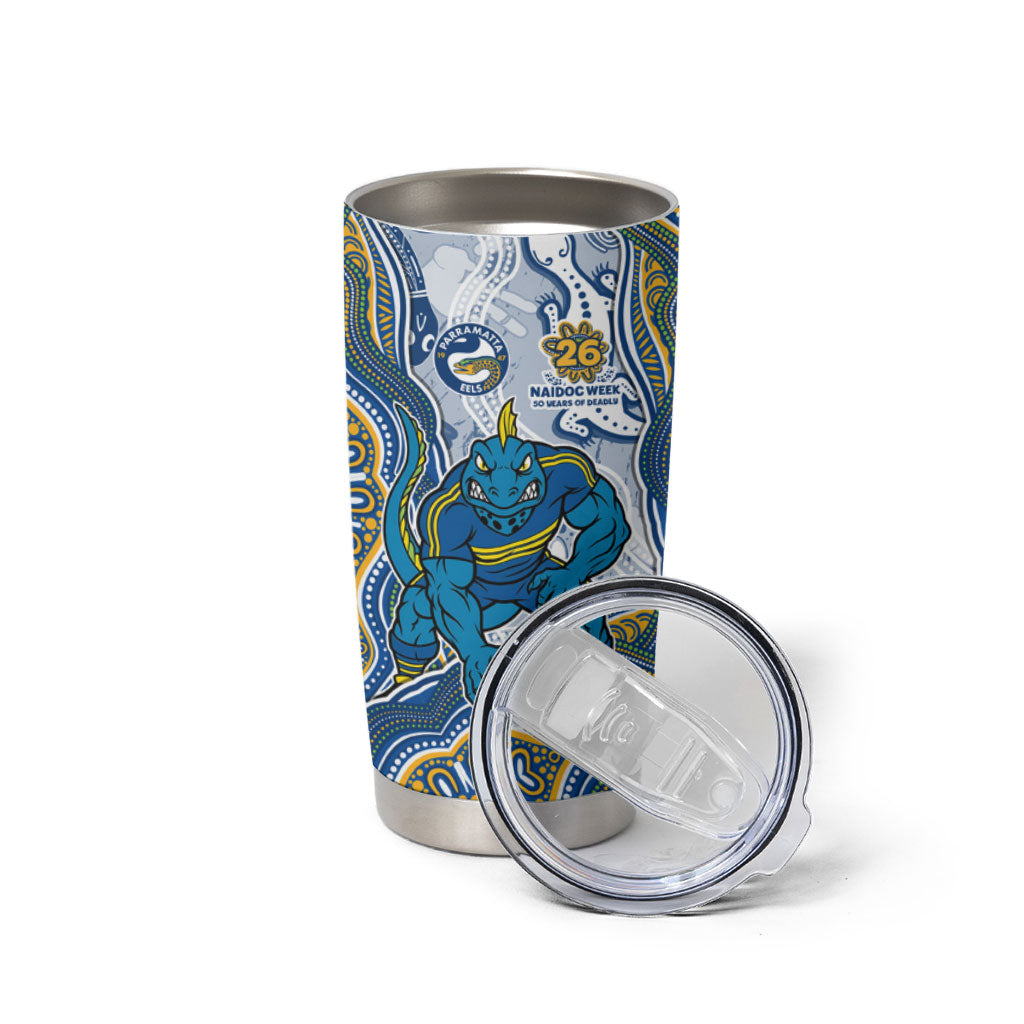 Parramatta Eels NAIDOC Week 2026 Tumbler Cup First Nations of Australia Aboriginal Mascot Rugby