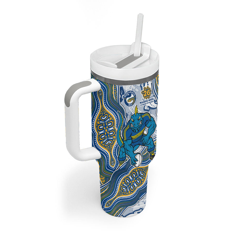 Parramatta Eels NAIDOC Week 2026 Tumbler With Handle First Nations of Australia Aboriginal Mascot Rugby