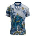 Parramatta Eels NAIDOC Week 2026 Zipper Polo Shirt First Nations of Australia Aboriginal Mascot Rugby