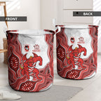 St. George Illawarra Dragons NAIDOC Week 2026 Laundry Basket First Nations of Australia Aboriginal Mascot Rugby