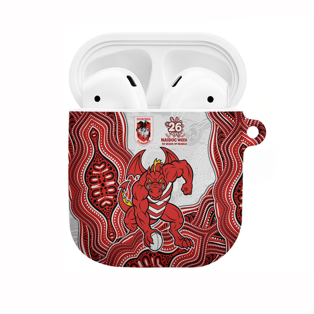 St. George Illawarra Dragons NAIDOC Week 2026 AirPods Case First Nations of Australia Aboriginal Mascot Rugby