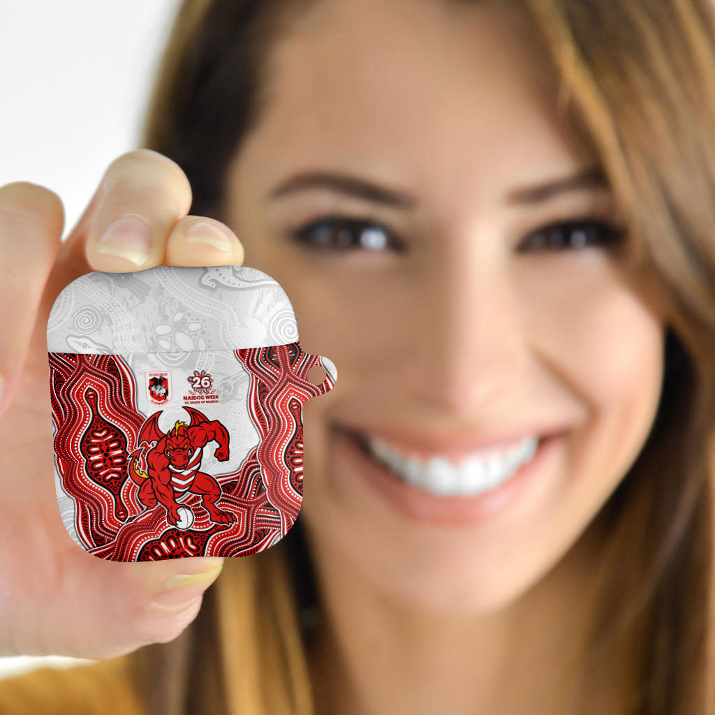 St. George Illawarra Dragons NAIDOC Week 2026 AirPods Case First Nations of Australia Aboriginal Mascot Rugby
