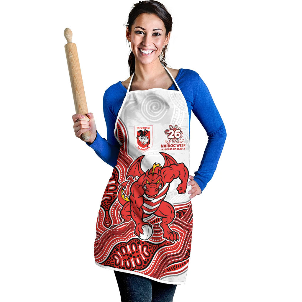 St. George Illawarra Dragons NAIDOC Week 2026 Apron First Nations of Australia Aboriginal Mascot Rugby