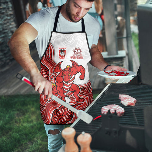 St. George Illawarra Dragons NAIDOC Week 2026 Apron First Nations of Australia Aboriginal Mascot Rugby
