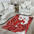 St. George Illawarra Dragons NAIDOC Week 2026 Area Rug First Nations of Australia Aboriginal Mascot Rugby