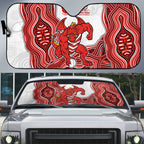 St. George Illawarra Dragons NAIDOC Week 2026 Auto Sun Shade First Nations of Australia Aboriginal Mascot Rugby