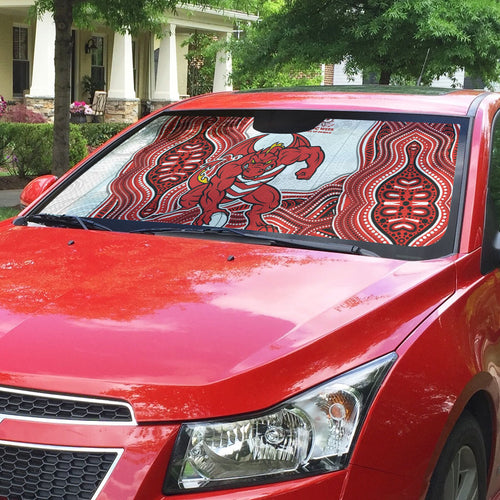 St. George Illawarra Dragons NAIDOC Week 2026 Auto Sun Shade First Nations of Australia Aboriginal Mascot Rugby