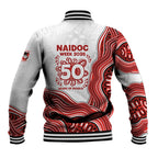 St. George Illawarra Dragons NAIDOC Week 2026 Baseball Jacket First Nations of Australia Aboriginal Mascot Rugby