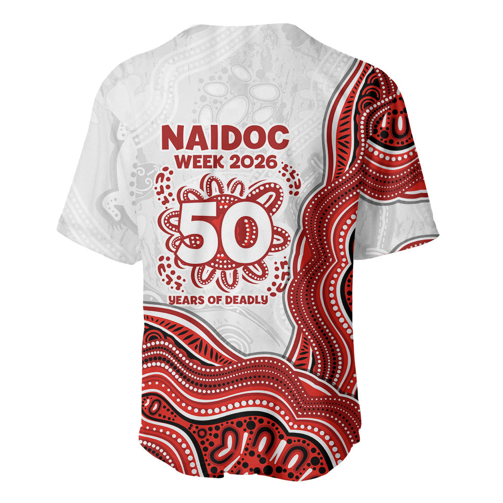 St. George Illawarra Dragons NAIDOC Week 2026 Baseball Jersey First Nations of Australia Aboriginal Mascot Rugby