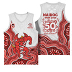 St. George Illawarra Dragons NAIDOC Week 2026 Basketball Jersey First Nations of Australia Aboriginal Mascot Rugby