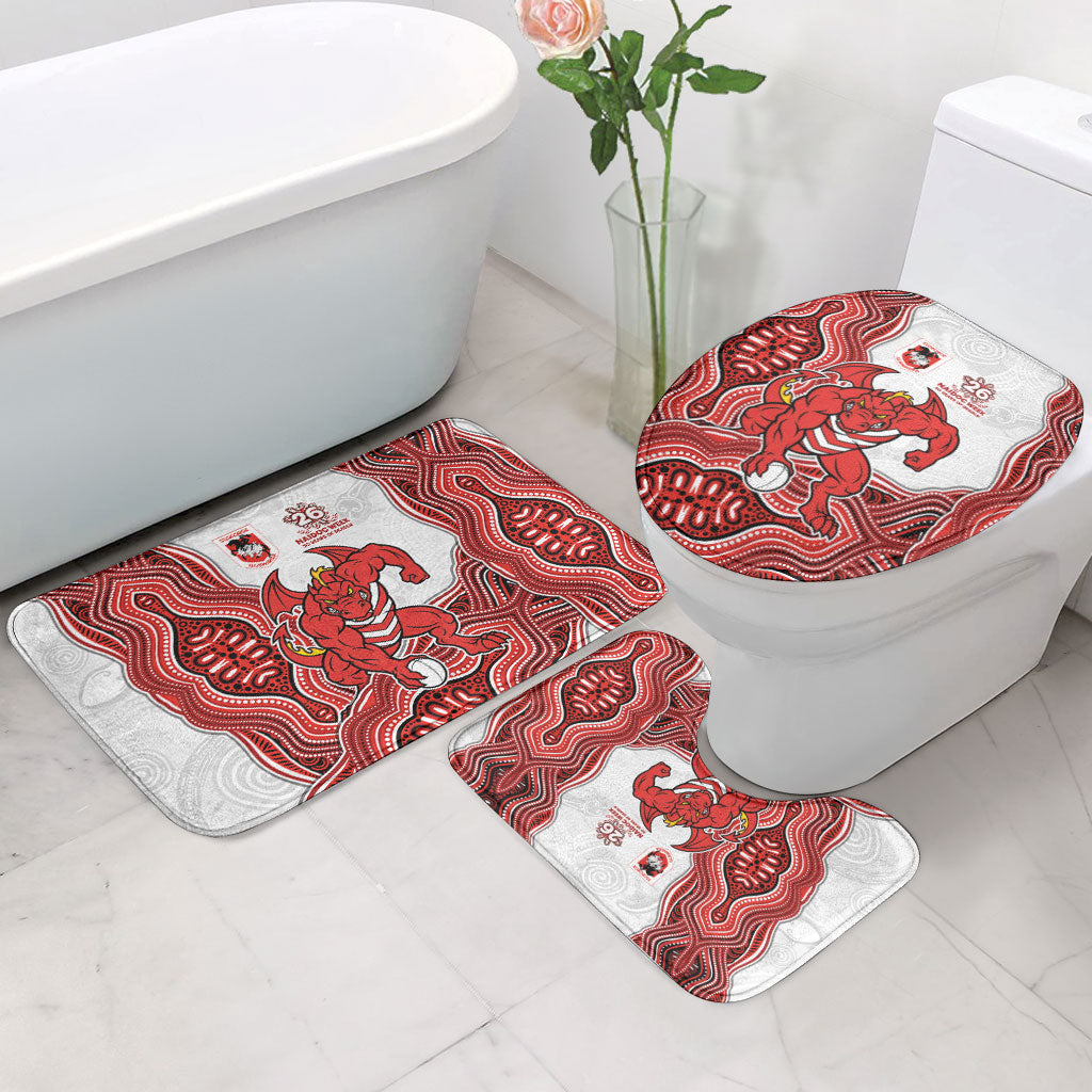 St. George Illawarra Dragons NAIDOC Week 2026 Bathroom Set First Nations of Australia Aboriginal Mascot Rugby