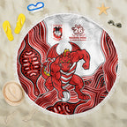 St. George Illawarra Dragons NAIDOC Week 2026 Beach Blanket First Nations of Australia Aboriginal Mascot Rugby