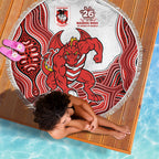 St. George Illawarra Dragons NAIDOC Week 2026 Beach Blanket First Nations of Australia Aboriginal Mascot Rugby