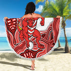 St. George Illawarra Dragons NAIDOC Week 2026 Beach Blanket First Nations of Australia Aboriginal Mascot Rugby