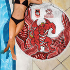 St. George Illawarra Dragons NAIDOC Week 2026 Beach Blanket First Nations of Australia Aboriginal Mascot Rugby