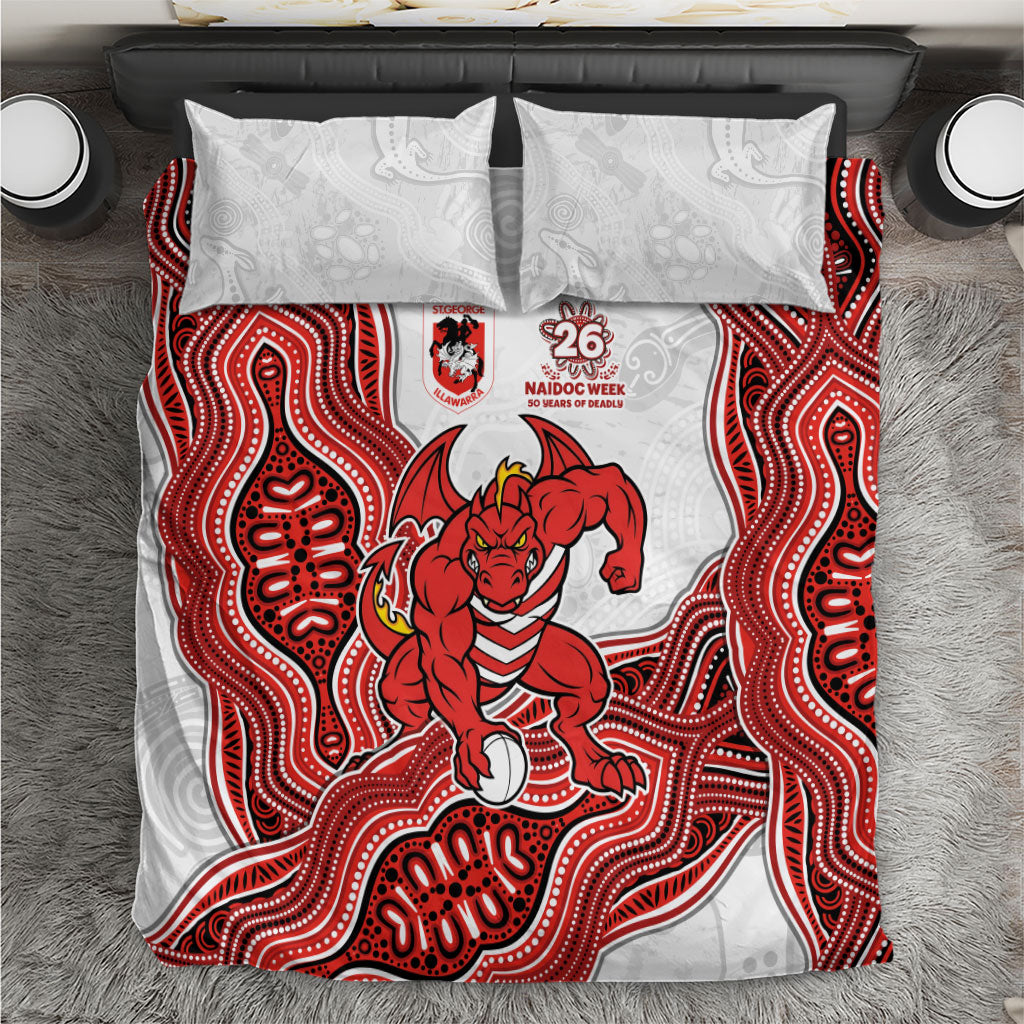 St. George Illawarra Dragons NAIDOC Week 2026 Bedding Set First Nations of Australia Aboriginal Mascot Rugby