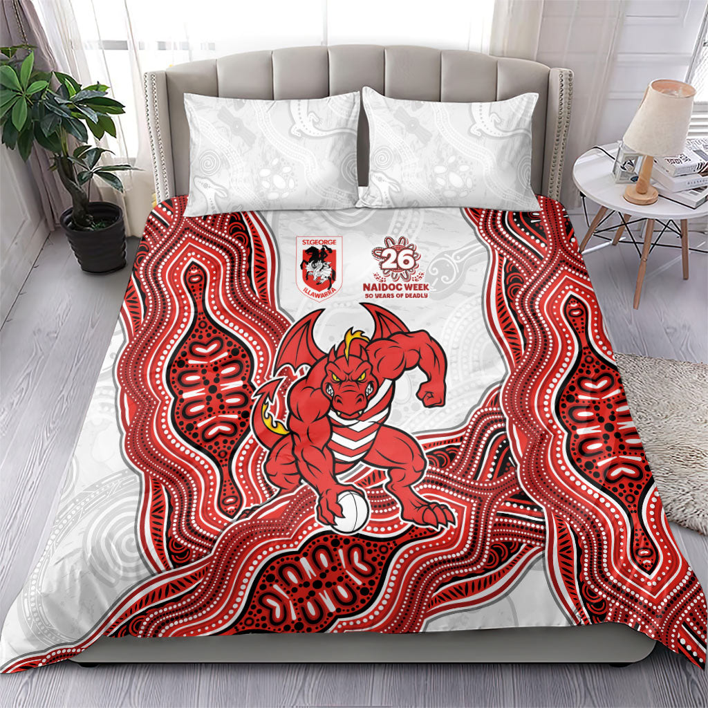 St. George Illawarra Dragons NAIDOC Week 2026 Bedding Set First Nations of Australia Aboriginal Mascot Rugby