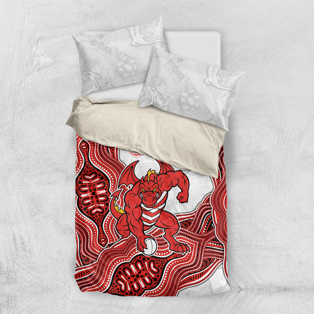 St. George Illawarra Dragons NAIDOC Week 2026 Bedding Set First Nations of Australia Aboriginal Mascot Rugby