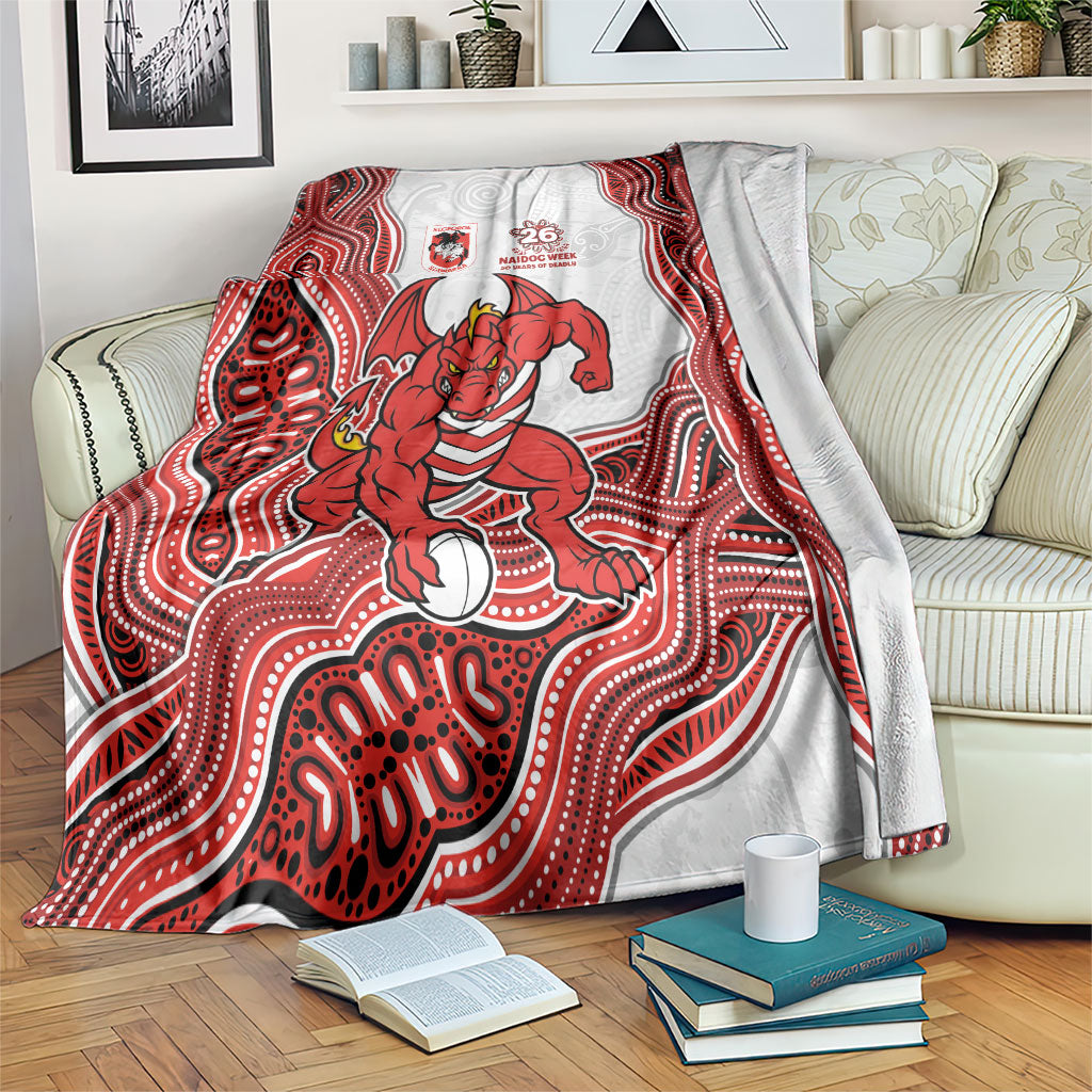 St. George Illawarra Dragons NAIDOC Week 2026 Blanket First Nations of Australia Aboriginal Mascot Rugby