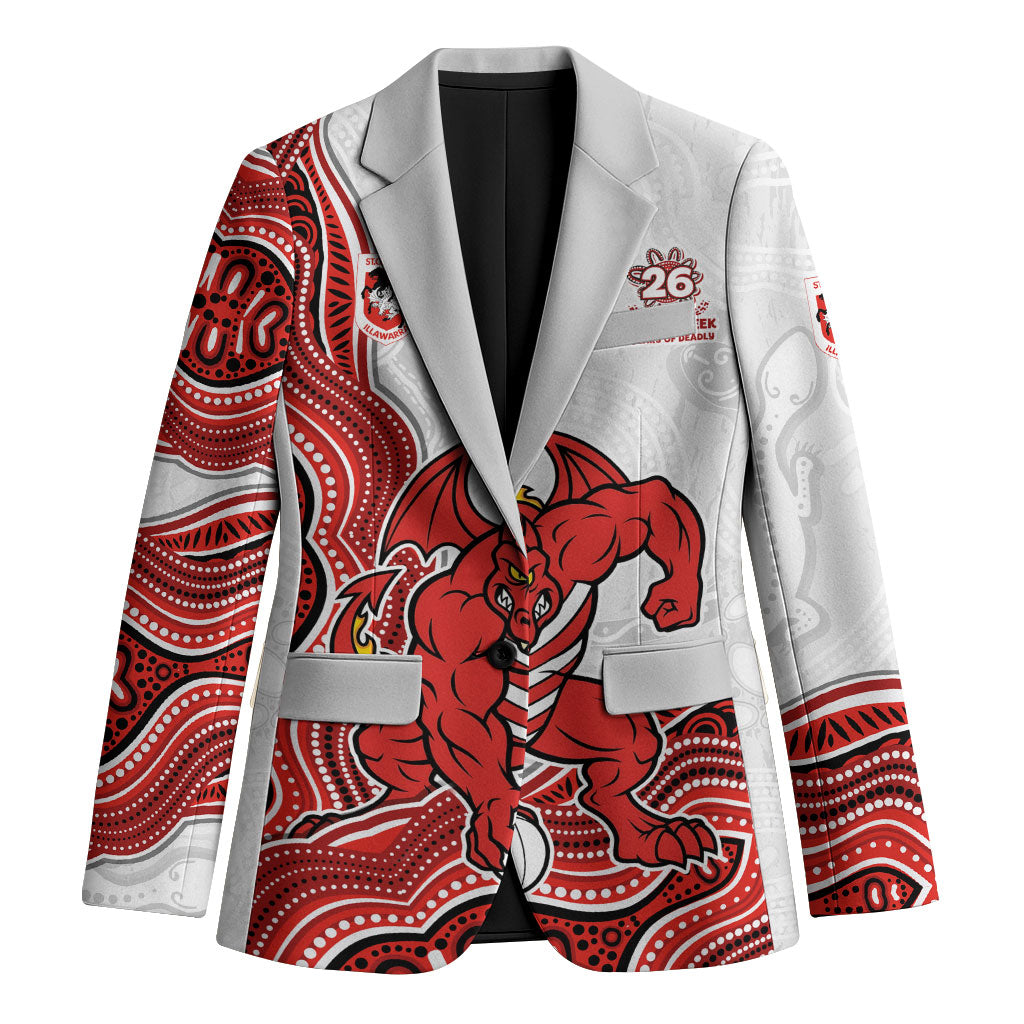 St. George Illawarra Dragons NAIDOC Week 2026 Blazer First Nations of Australia Aboriginal Mascot Rugby