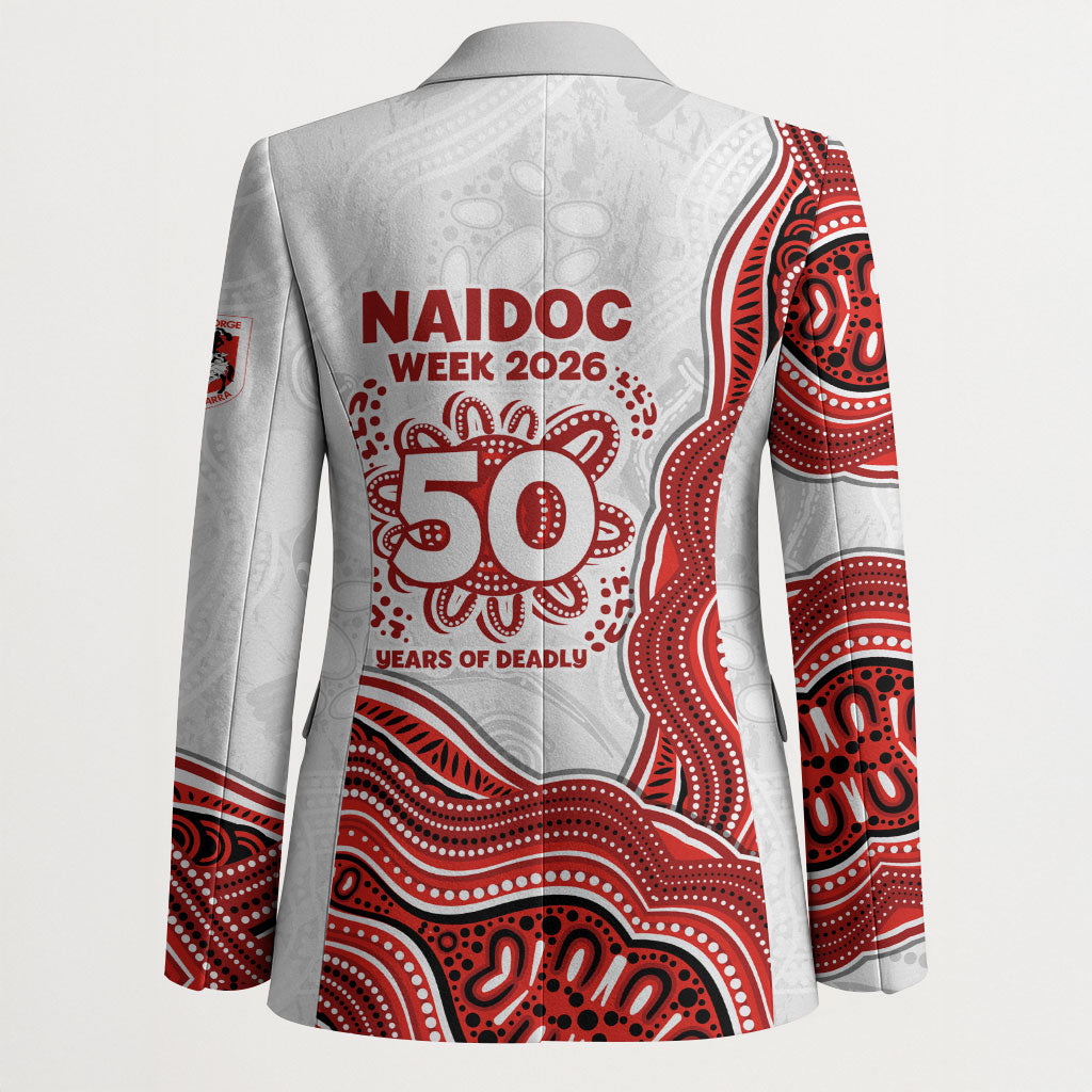 St. George Illawarra Dragons NAIDOC Week 2026 Blazer First Nations of Australia Aboriginal Mascot Rugby