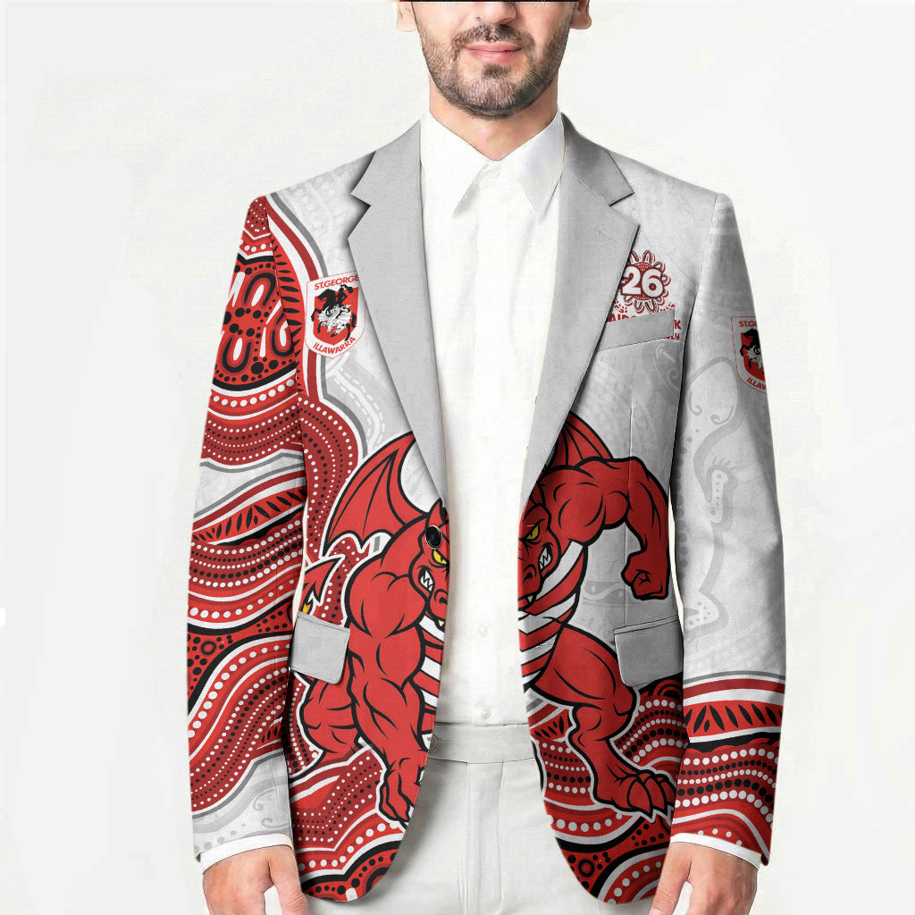 St. George Illawarra Dragons NAIDOC Week 2026 Blazer First Nations of Australia Aboriginal Mascot Rugby