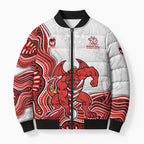 St. George Illawarra Dragons NAIDOC Week 2026 Bomber Puffer Jacket First Nations of Australia Aboriginal Mascot Rugby